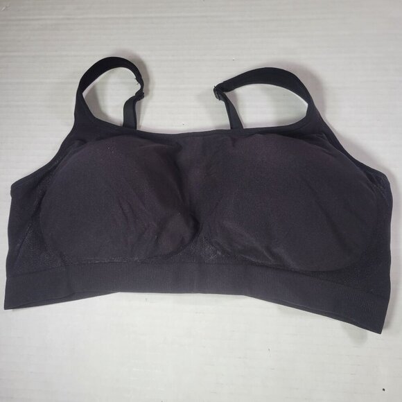 Truekind Black Everyday Comfort Straps Wireless Shaping Bra #10024 Size 2X - Picture 1 of 5